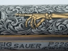 Hand engraved Sig Sauer P226