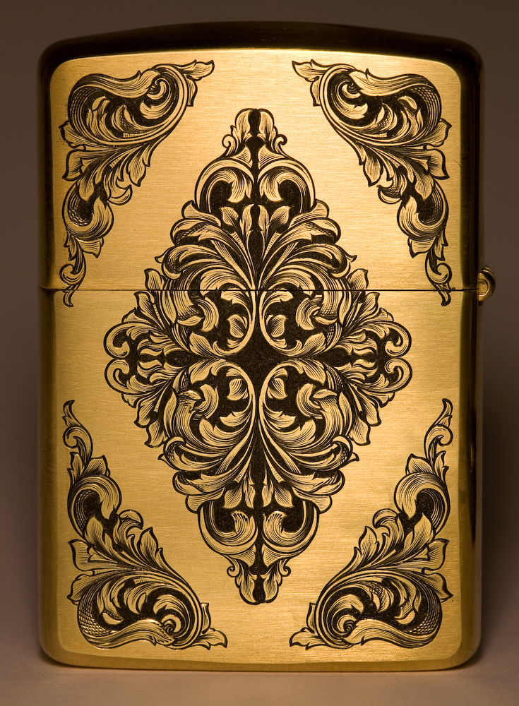 Zippo engraving Viljo Marrandi art and engraving